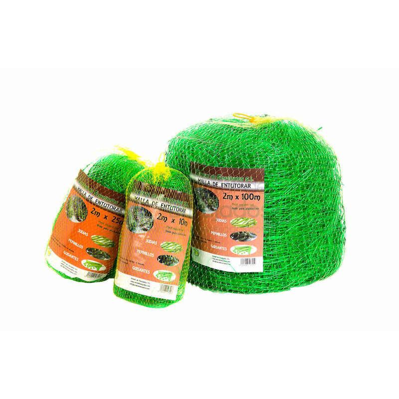 MALLA PARA ENTUTORAR 2X25 Mts.