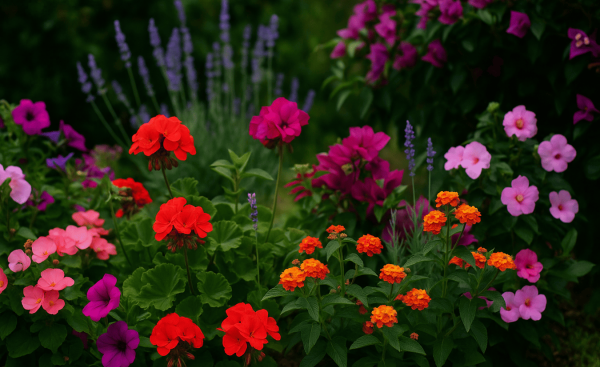 10 plantas que dan flores todo el año: una guía para tu jardín