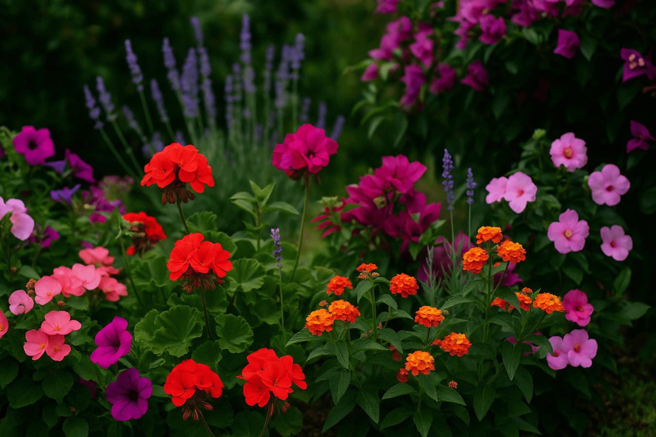 10 plantas que dan flores todo el año: una guía para tu jardín
